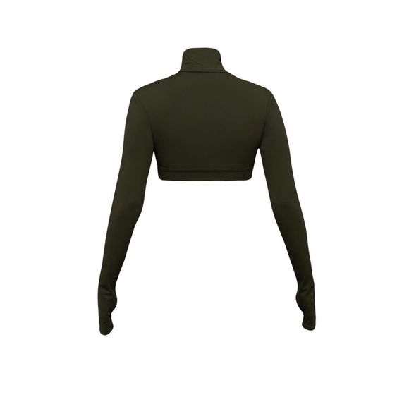 New Green & Black Top Bra size XS/S pole dance / club night - Picture 10 of 10